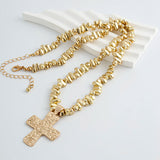 2Pcs/Set Creative Irregular CCB Beads Chain for Men
