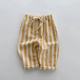 Cotton Stripe Pants for boys