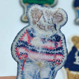 Cute Bear  Embroidered Patches for Clothing