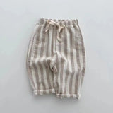 Cotton Stripe Pants for boys