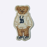 Cute Bear  Embroidered Patches for Clothing