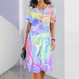 Elegant Casual Short Sleeve Dresses