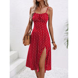 Summer Polka Dot Printed Women's Dresses
