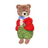 Bear Family Embroidery Patches for Kids' Clothes