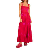 Women's Boho Floral Print  Maxi Dress