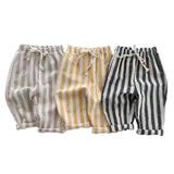 Cotton Stripe Pants for boys