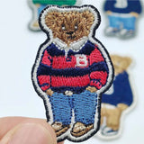 Cute Bear  Embroidered Patches for Clothing