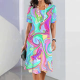 Elegant Casual Short Sleeve Dresses