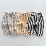 Cotton Stripe Pants for boys