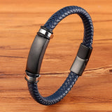 Fashion Stainless Steel Charm Magnetic Black Men Bracelet