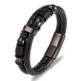 Fashion Stainless Steel Charm Magnetic Black Men Bracelet