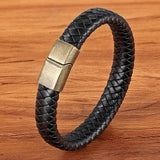 Fashion Stainless Steel Charm Magnetic Black Men Bracelet