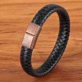 Fashion Stainless Steel Charm Magnetic Black Men Bracelet