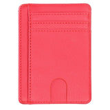 Slim RFID Blocking Leather Wallet Credit ID