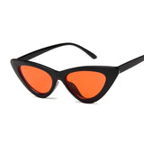 Women Sexy Retro Small Cat Eye Sun Glasses