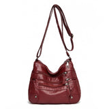 High Quality Women's Soft Leather Shoulder Bags