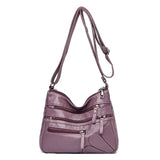 High Quality Women's Soft Leather Shoulder Bags