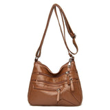 High Quality Women's Soft Leather Shoulder Bags