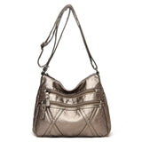 High Quality Women's Soft Leather Shoulder Bags