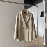 Solid Color Elegant Blazer