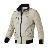 Bomber Jacket Men Fashion Casual