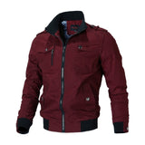 Bomber Jacket Men Fashion Casual