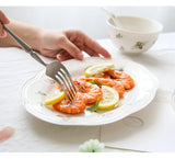 Garden Butterfly Ceramic Dinner Plate,