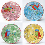 8 Inch Ceramic Plate Round Hand-Painted