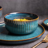 Nordic Style Kiln Glazed Ceramic Rice/Salad Bowl/Soup Bowl