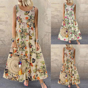 Bohemian Maxi Dress Women
