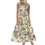 Bohemian Maxi Dress Women