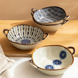 7.5inch Japanese Household Noodle Bowl Ceramic