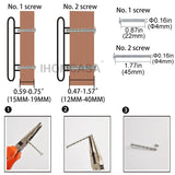 IHOMCASA Kitchen Furniture Handles