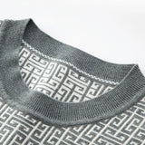 Luxury Quality Men's O-Neck Knitted Sweater