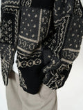 Design Contrast Color Knit Sweater For Women
