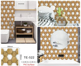 5/10pcs Self-Adhesive Tile Wall Sticker Home Decor