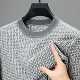 Luxury Quality Men's O-Neck Knitted Sweater