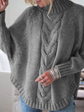 Vintage Inspired Cable Sweater  Women