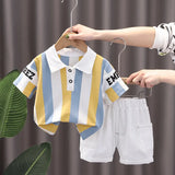 Baby Boy Clothes Sets T-shirt + Pants 1-4T Toddler