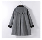Girls Winter  Coat Double-faced for Kids 8 10 12 14 Years F
