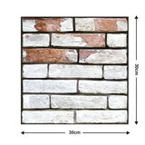 5/10pcs Self-Adhesive Tile Wall Sticker Home Decor