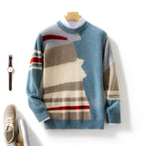 Winter Thickened Warm 100% Merino Wool Sweater
