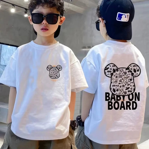 100%Cotton T-Shirts Children