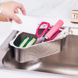 Multifunctional Corner Drain Shelf Sink Rack