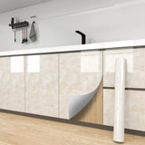 Marble Kitchen Oil-Proof Film Stove