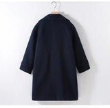 Mid-length Wool Coat for GIRLS