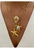 Elegant Fashion White Enamel  Pendant