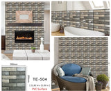 5/10pcs Self-Adhesive Tile Wall Sticker Home Decor