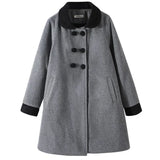 Girls Winter  Coat Double-faced for Kids 8 10 12 14 Years F