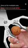 Kitchen Thickened Stainless Steel Scissors